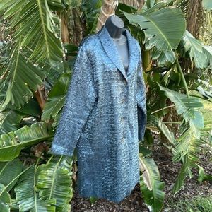 Magic scarf, company, metallic spring jacket
